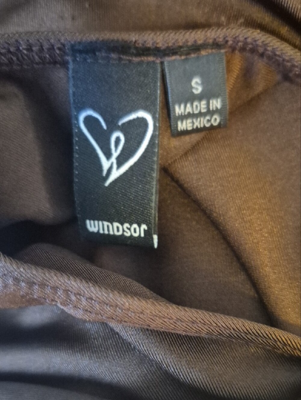 Windsor Strapless Chocolate Brown Maxi Dress - Picture 3 of 3